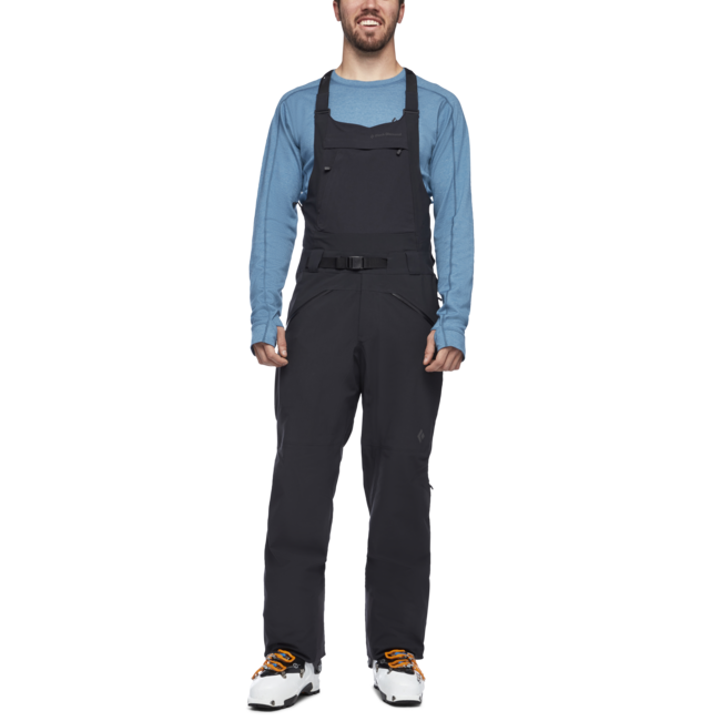 Black Diamond Recon Stretch Bibs Bib Men's Pants, Black
