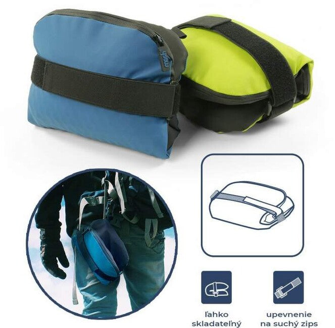 Mosh Kamper Outdoor Seat Pad, Lime/Black