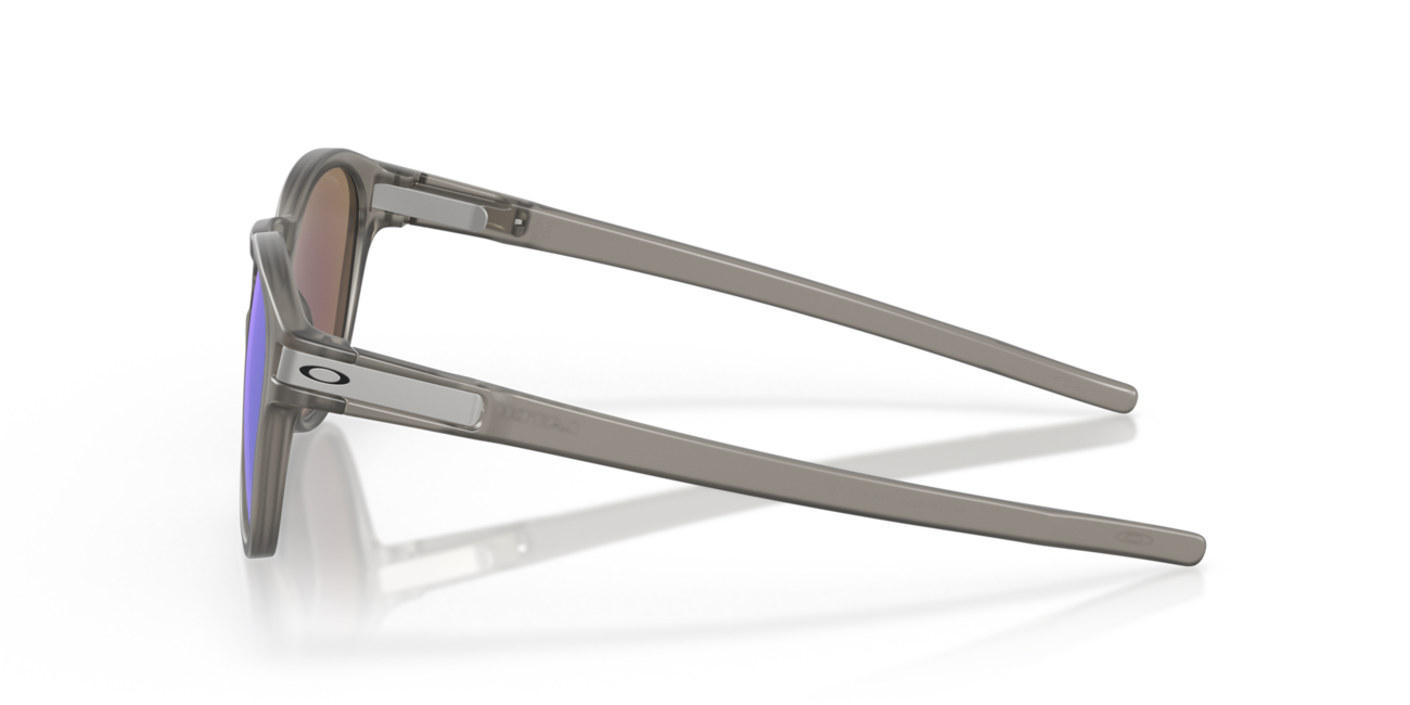 Oakley LATCH Sunglasses, Matte Grey Ink Frame with Prizm Sapphire Iridium Polarized Lenses, 53