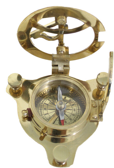 Origin Outdoors Sundial Classic Compass, Brass