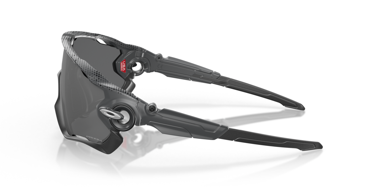 Oakley JAWBREAKER Sunglasses, Hi Res Matte Carbon Frame, Prizm Black Lenses