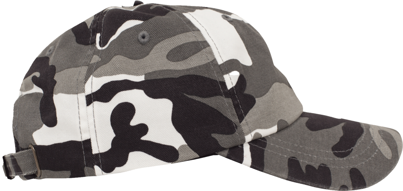Brandit Low Profile Camo Cap, Urban Washed
