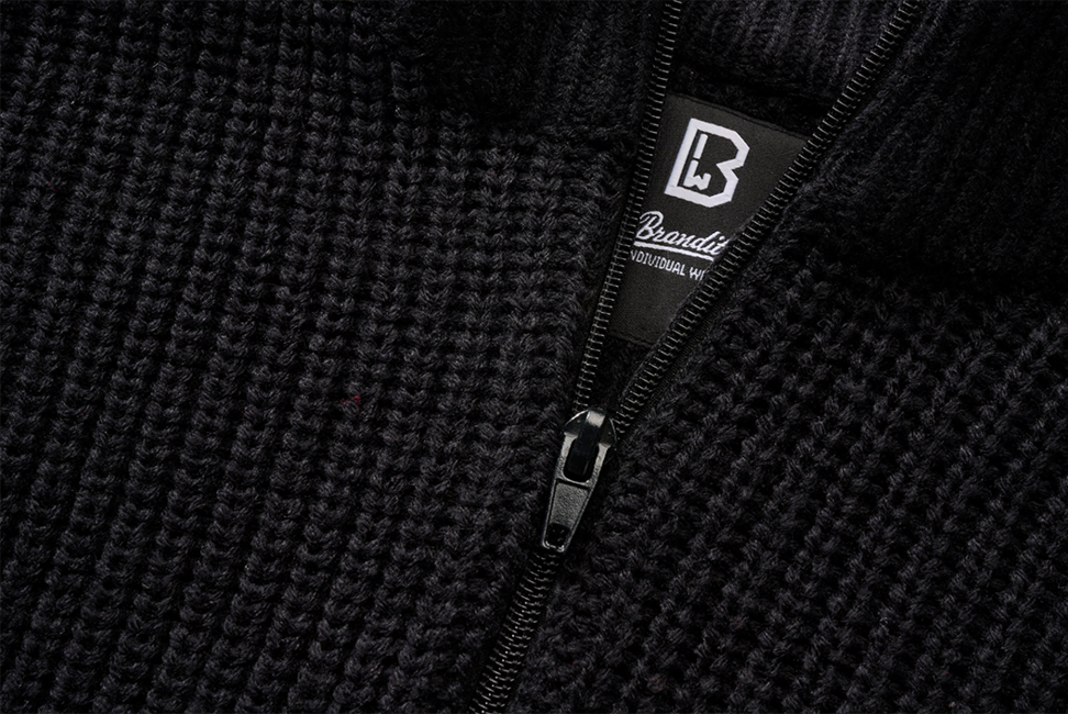Brandit Marine Kids Troyer Pullover, Black