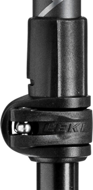 LEKI Legacy Μπατόν Πεζοπορίας, μεταλλικό-petrol-σκούρο ανθρακί, 110 - 145 cm