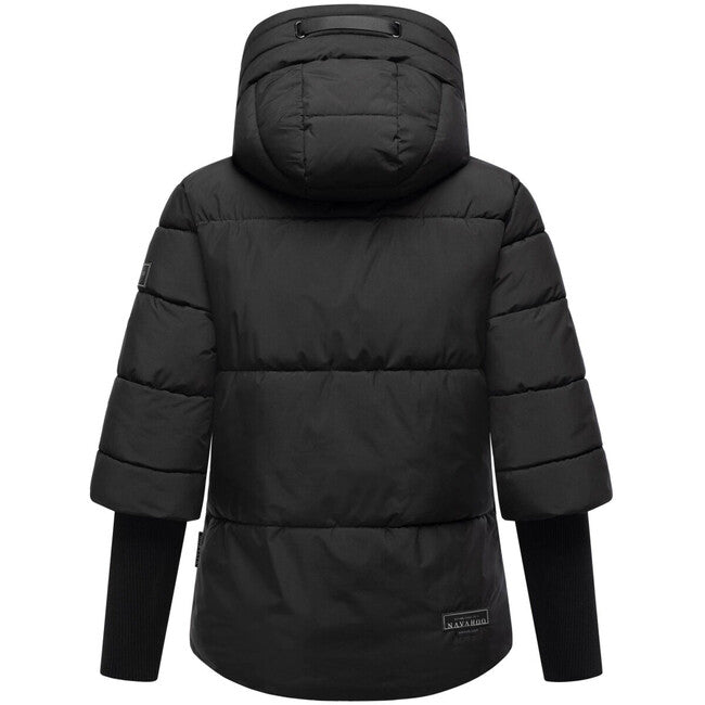 Navahoo Women's Winter Jacket LOTUSHERZ XIV, Black