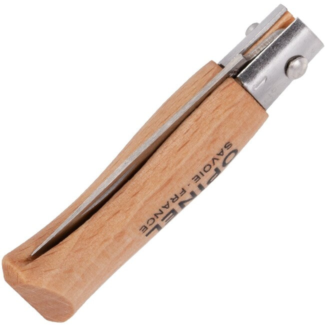 Opinel Folding Knife N°02 Inox Beech, Brown