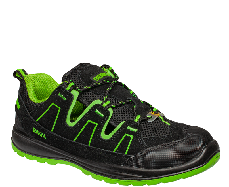 Bennon Alegro S1 ESD Work Sandals, Green