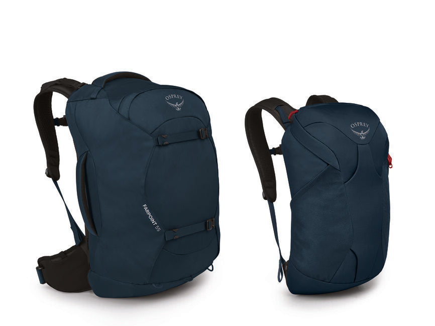 Osprey Farpoint 55 Travel Backpack, Muted Space Blue