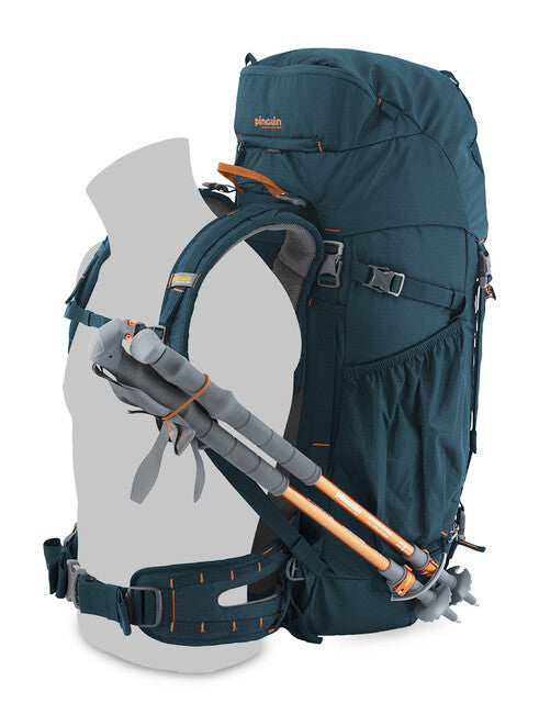 Pinguin Walker σακίδιο πλάτης, 50 L, μαύρο