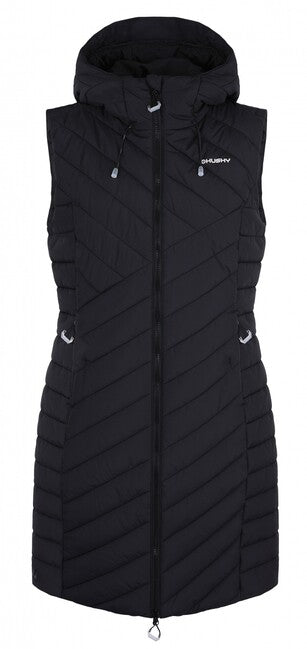 HUSKY Napi Women's Hardshell Vest, Black