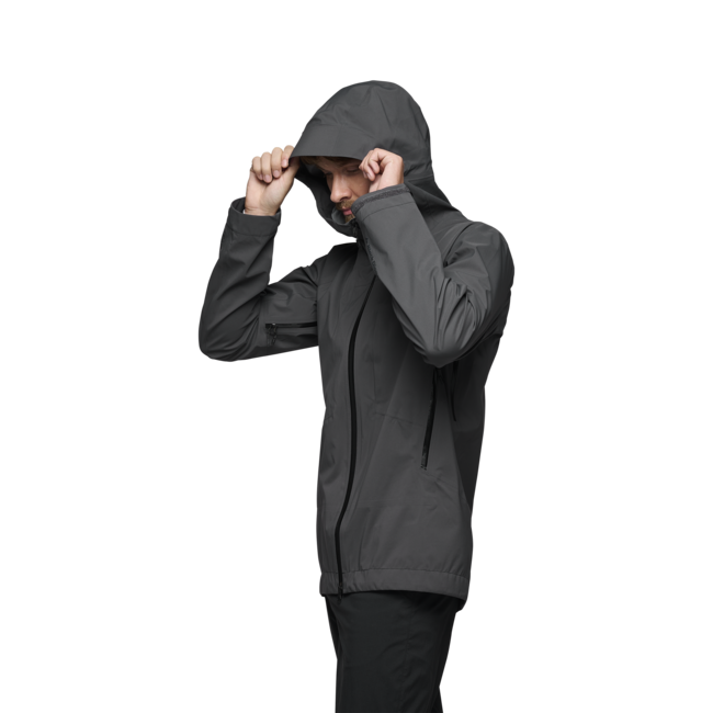 Black Diamond Women's Highline Men's Stretch Shell Jacket, Anthracite