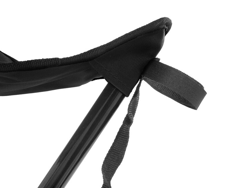 BasicNature Travelchair Tripod, Black