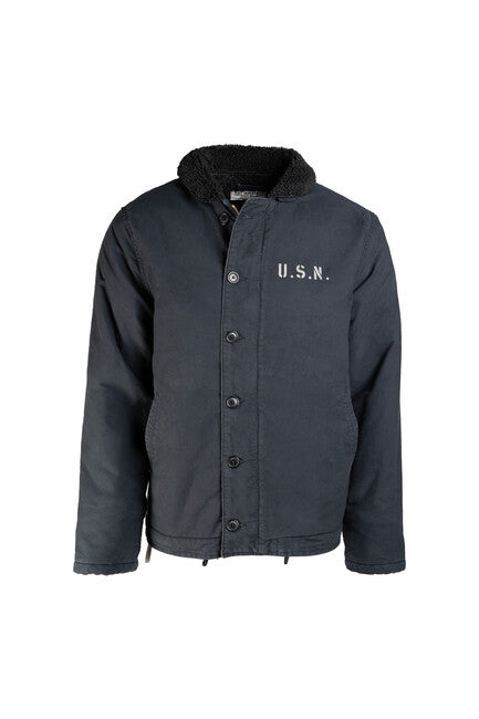 Mil-Tec US Navy N-1 Deck Jacket, Navy Blue
