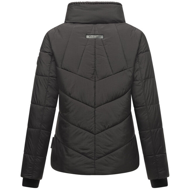 Navahoo Women's Winter Jacket Liebesfee, Black