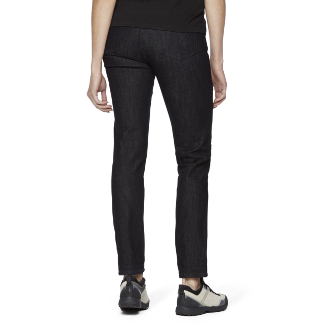 Black Diamond Women's Mission Wool Denim Jeans, Dark Indigo Rinse