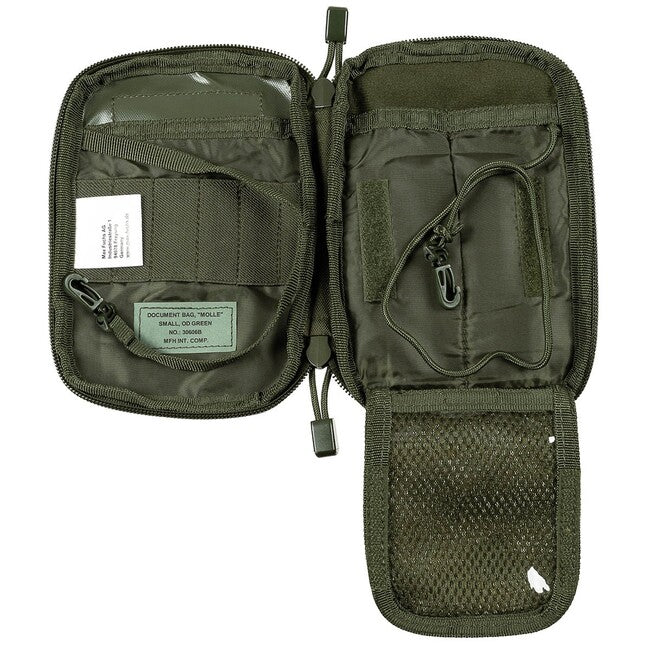 MFH Document/Smartphone Bag MOLLE, OD Green