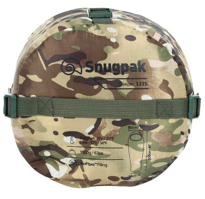 Snugpak Sleeper Lite Sleeping Bag -5°C, Multicam