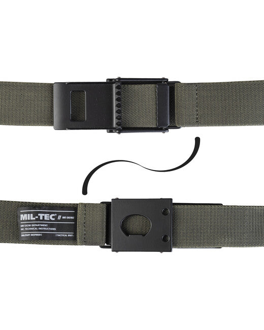 Mil-Tec Defense Flex Belt 40mm, Olive