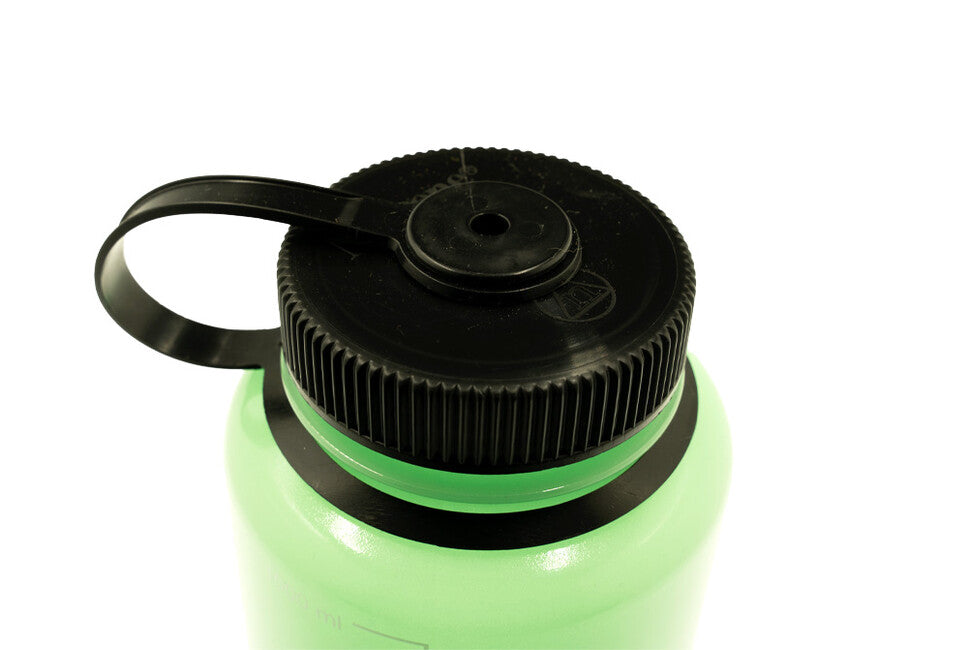 Nalgene WM Glow Sustain Water Bottle 1L, Green