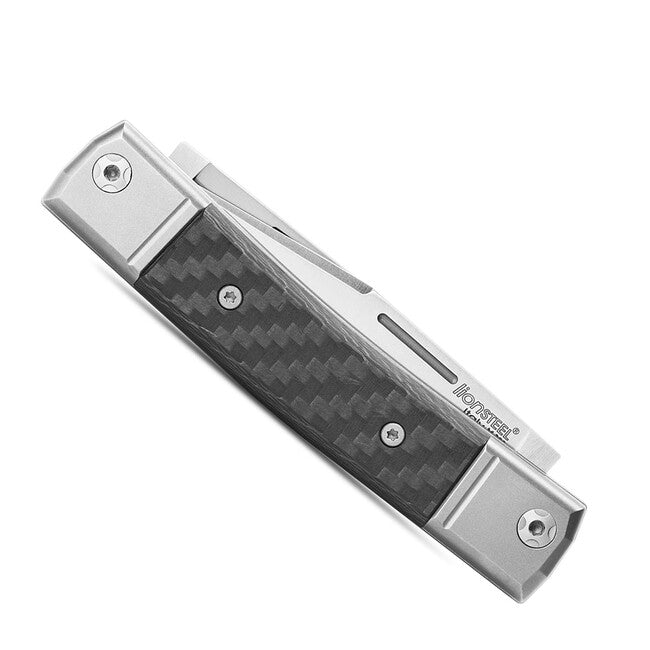 Lionsteel BestMAN M390 Steel Folding Knife BM13 CF