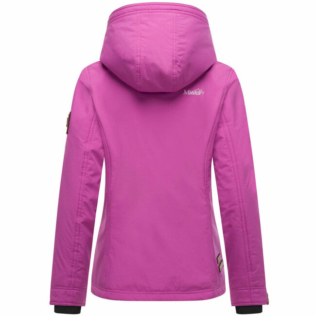 Marikoo Women's Transition Jacket with Hood, Blackberry