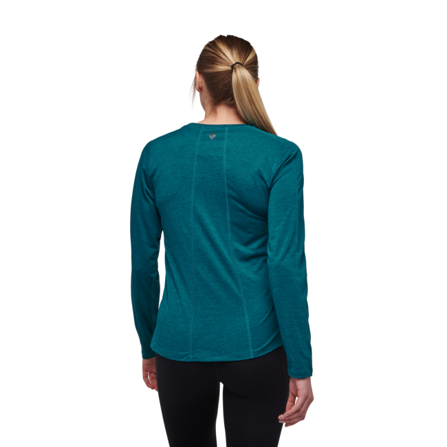 Black Diamond Lightwire Tech Men's Long Sleeve T-Shirt, Dark Caribbean