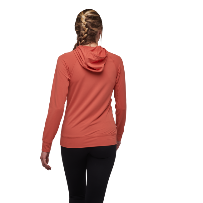 Black Diamond Women's Alpenglow Hoodie, Baja Sunrise