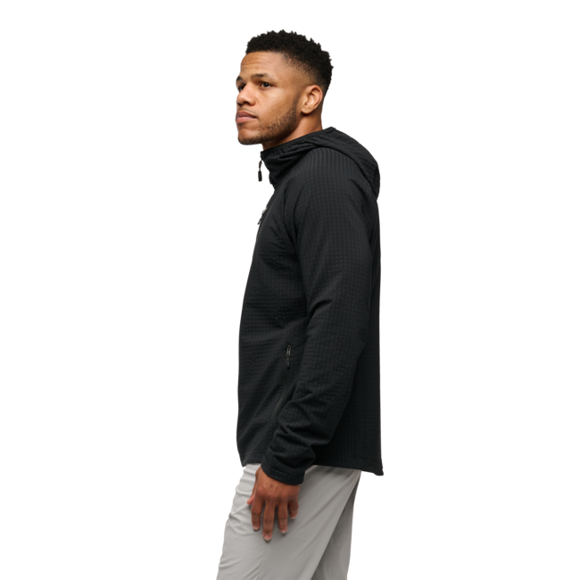 Black Diamond Coefficient Storm Women's Men's Hoodie, Black