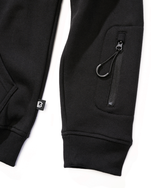 Brandit Men's Tactical Hoodie, Black