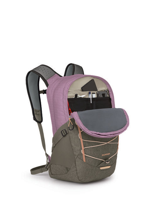 Osprey Quasar 28 City Backpack, Pashmina/Tan Concrete