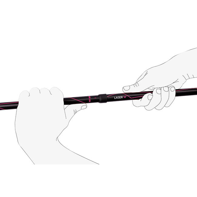 CAMP Laser W Trekking Poles 58-125 cm