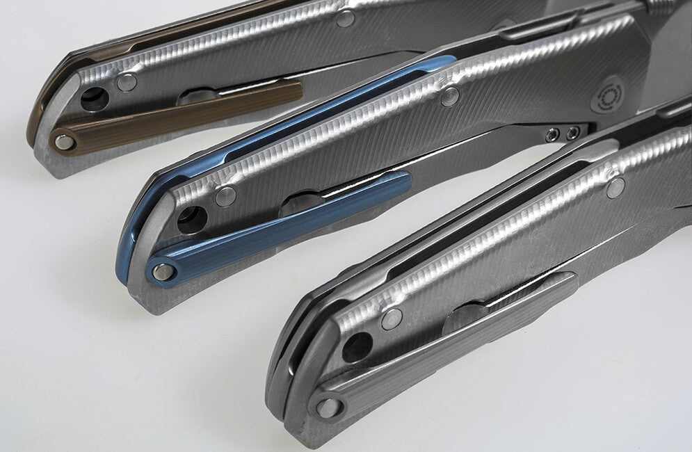 Lionsteel TRE BL Folding Knife, M390 Blade