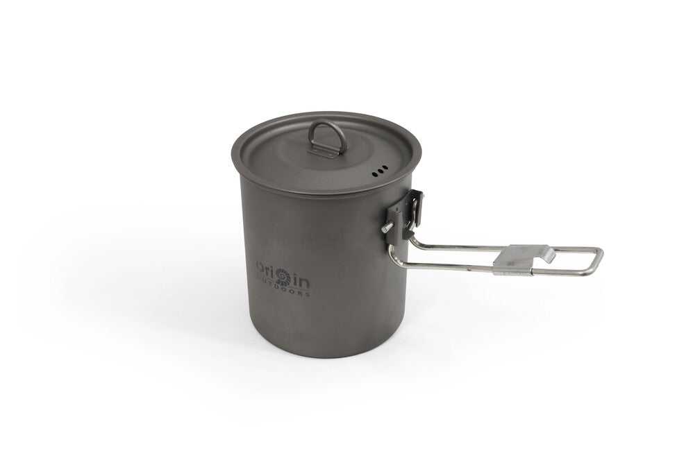 Origin Outdoors Titanium Trekking Pot, 750 ml
