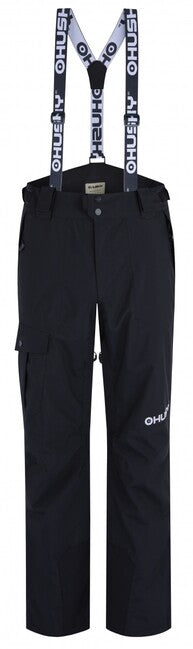 HUSKY Gili Men's Ski Pants, Black