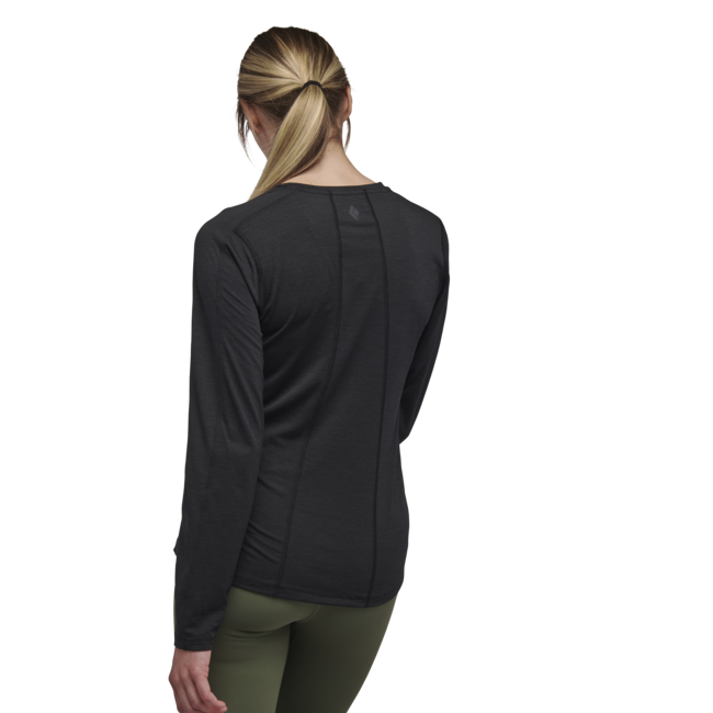 Black Diamond Lightwire Tech Men's Long Sleeve Shirt, Black