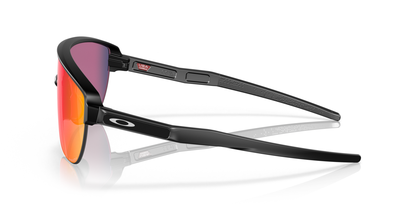 Oakley CORRIDOR Sunglasses 42, Matte Black Frame, Prizm Road Lenses
