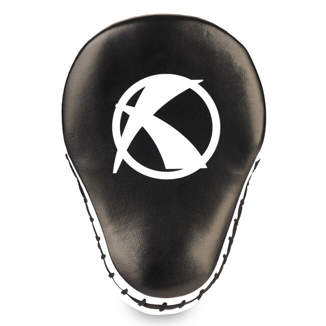 Katsudo Leather Hook Boxing Pads, Black