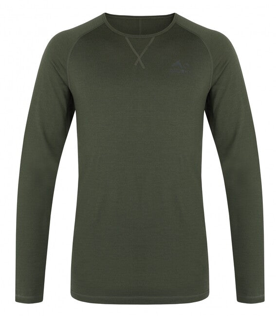 HUSKY Merow Men's Thermal Long Sleeve Shirt M, Green