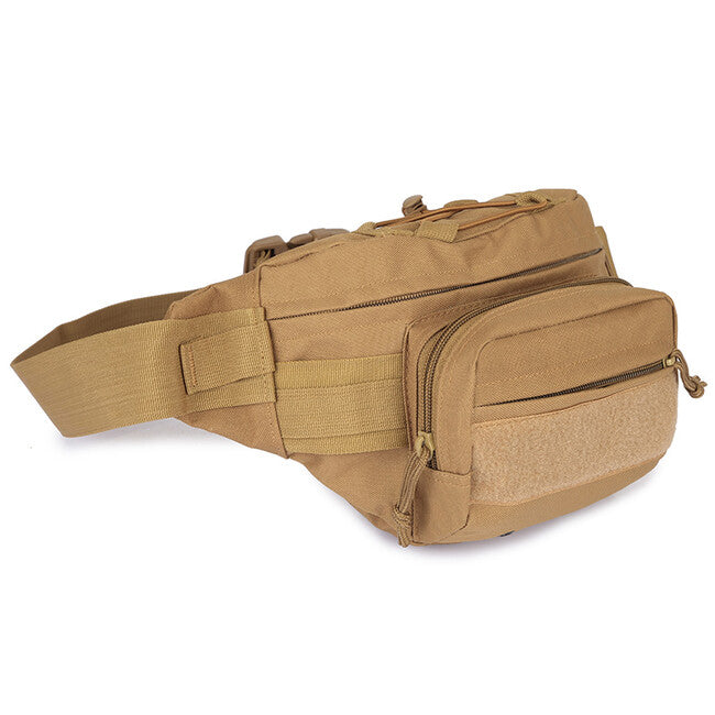 Dragowa Tactical Waterproof Tactical Waist Bag, Khaki