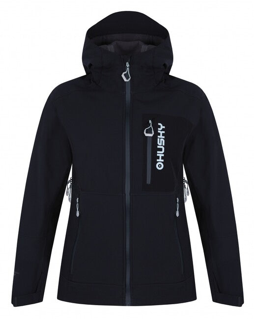 HUSKY Samai Women's Softshell Jacket, Black