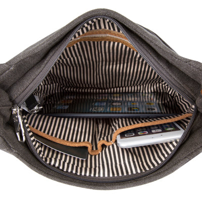 Travelon Taška proti krádeži sivý Heritage Hobo bag