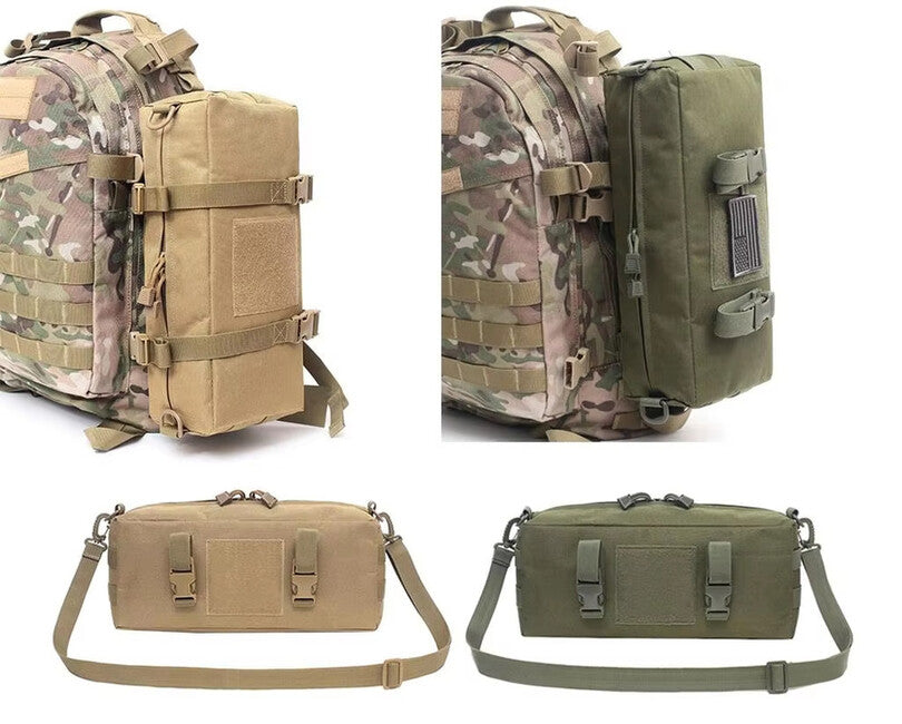 DRAGOWA TACTICAL τσάντα ώμου Quebec, πράσινο