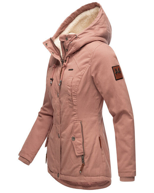 Marikoo Women's Winter Parka Bikoo, Terracotta