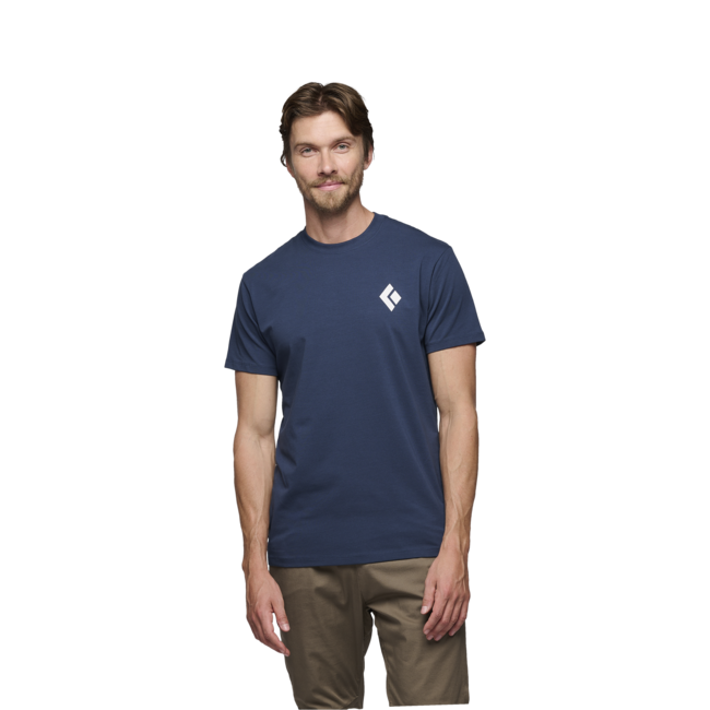 Black Diamond Equipment For Alpinist Men's T-Shirt, Indigo