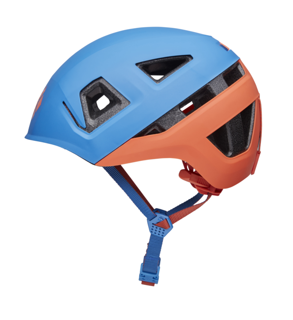 Black Diamond K Captain Climbing Helmet, Ultra Blue-Persimmon