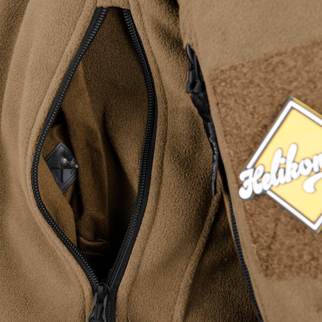 Helikon-Tex flisová bunda Liberty Heavy, čierna, 390g/m2