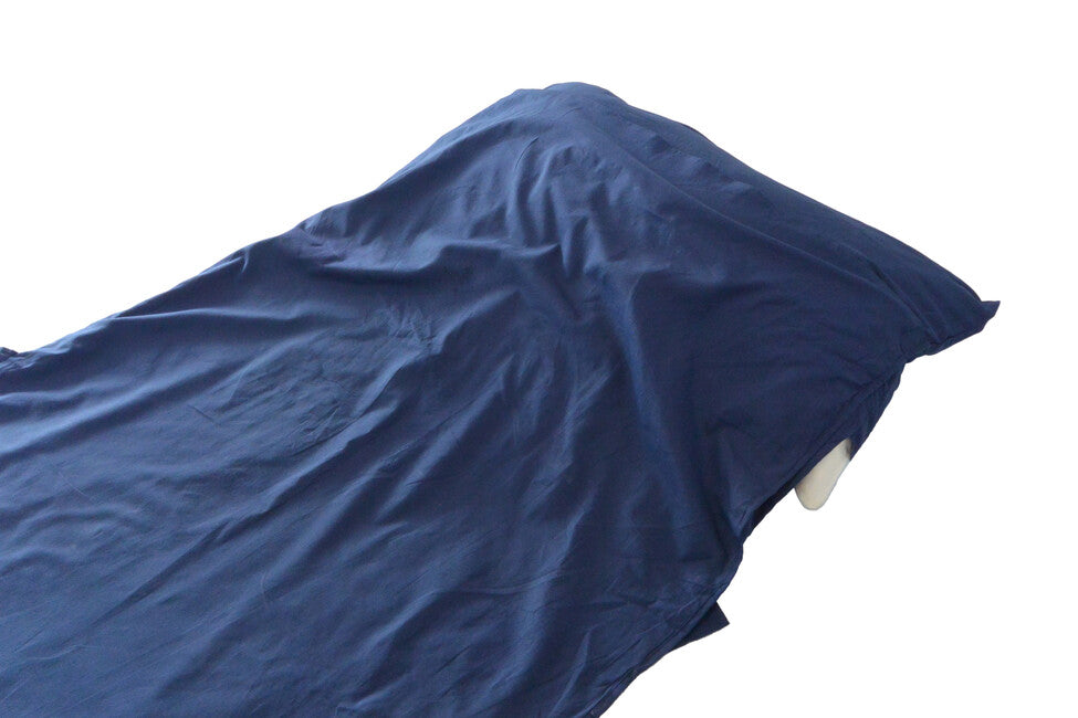 Origin Outdoors Cotton Rectangular Sleeping Bag Liner, Royal Blue