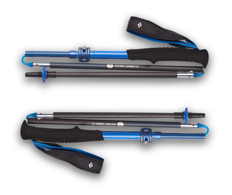 Black Diamond Distance Carbon Flz Trekking Poles, Ultra Blue