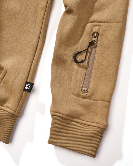 Brandit Men's Tactical Hoodie, Camel