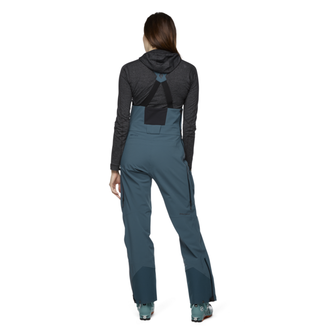 Black Diamond Women's Bib Pants Recon Stretch Bibs, Azurite